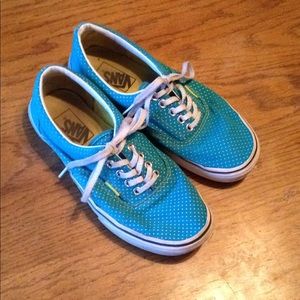 Blue Vans Shoes